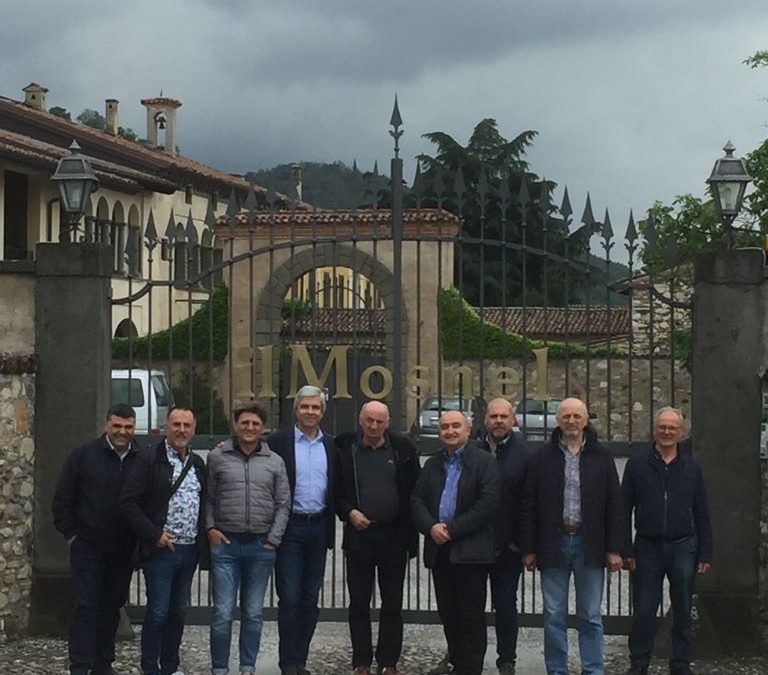 Visita in cantina in Franciacorta di un importatore da UK