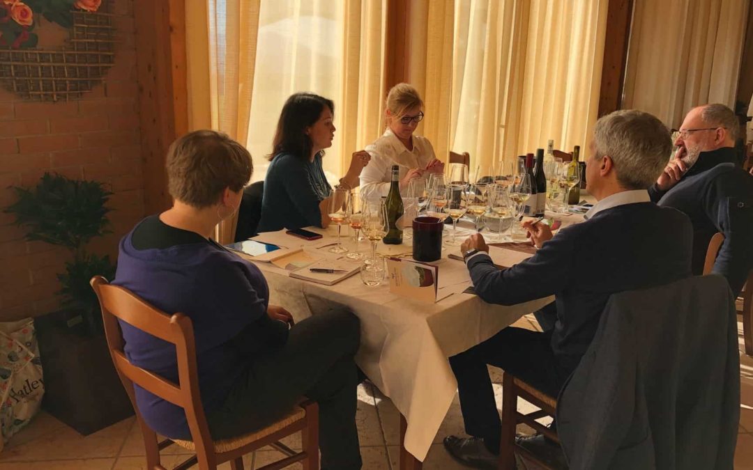 Visita del nostro nuovo importatore dal Quebec in cantina in Valpolicella.