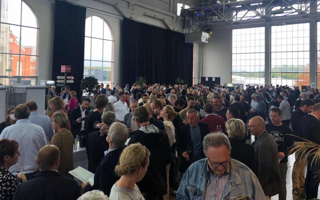 Il “Giro d’Italia” una degustazione vini annuale in Belgio, panoramica location.