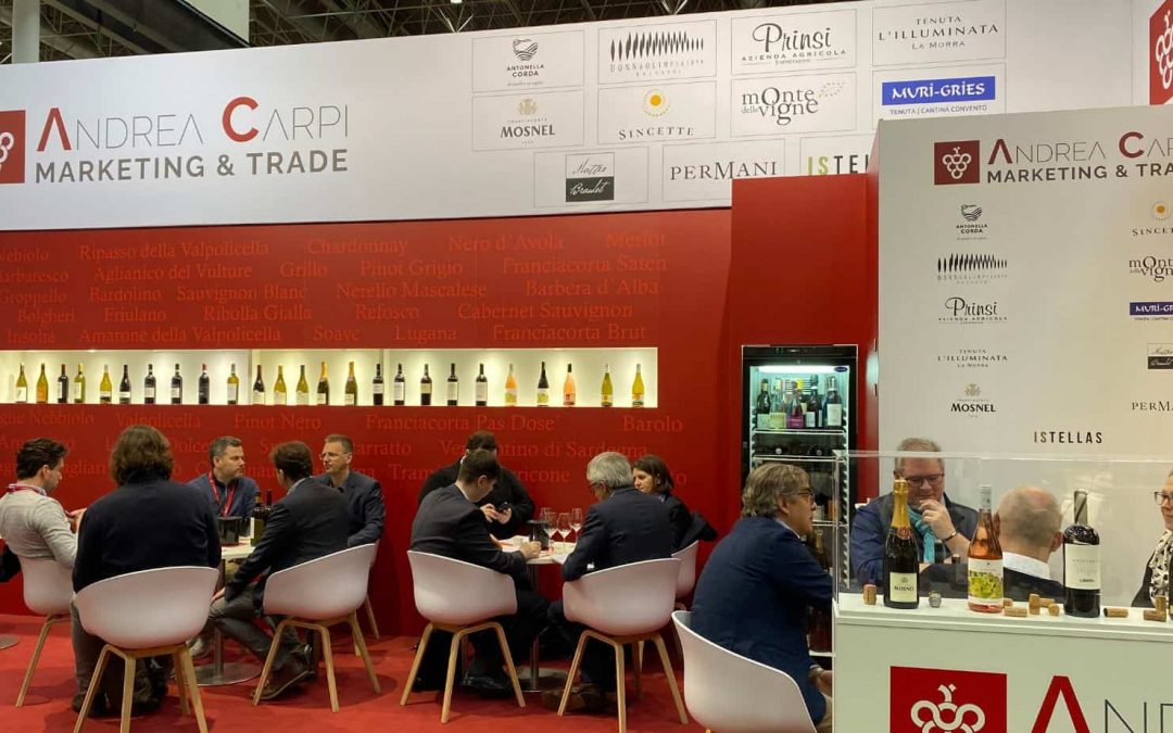 The fair Prowein 2023 in Düsseldorf.